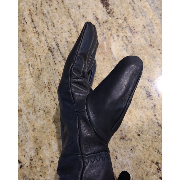 New! Women's Size L/XL Sheepskin Soft Leather 9.5" Wool Lined Gloves - Picture 7 of 11